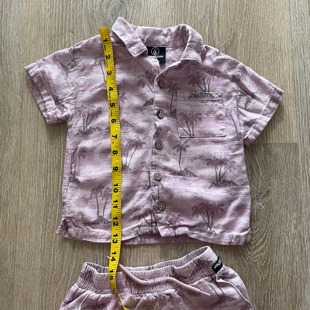 Volcom Light Purple Matching Set - Picture 3 of 7